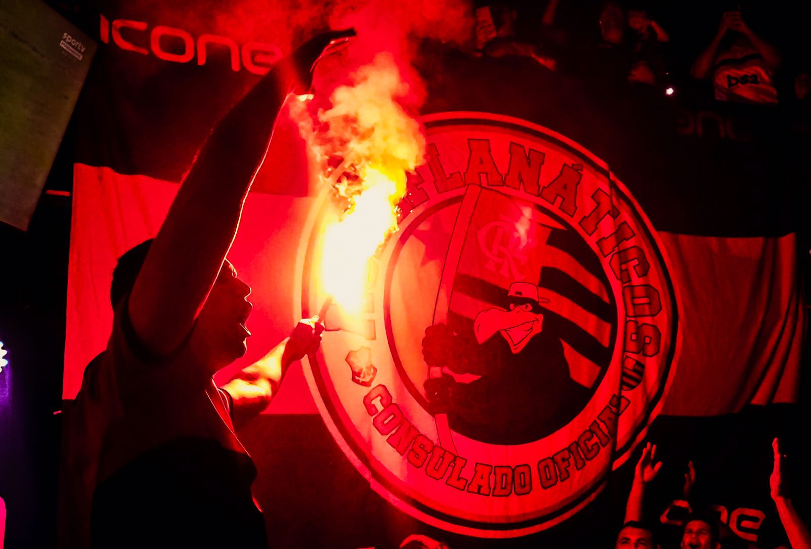 Vídeos: confira imagens dos acreanos comemorando vitória do Flamengo