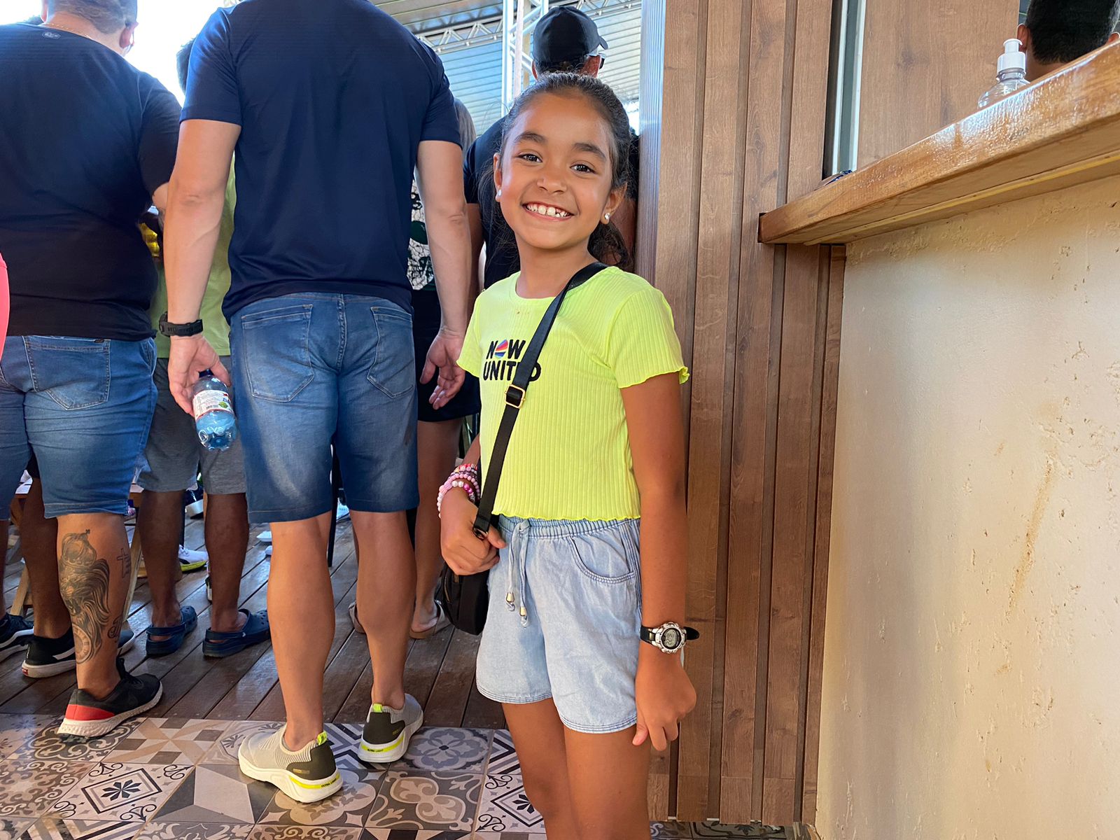 “Espero que pratique quando crescer”, diz mãe que trouxe filha para competição de crossfit