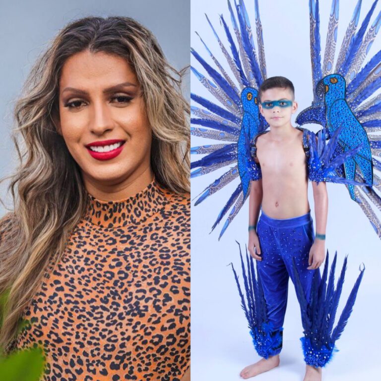 Traje típico de estilista acreano é premiado em concurso de beleza no Paraná