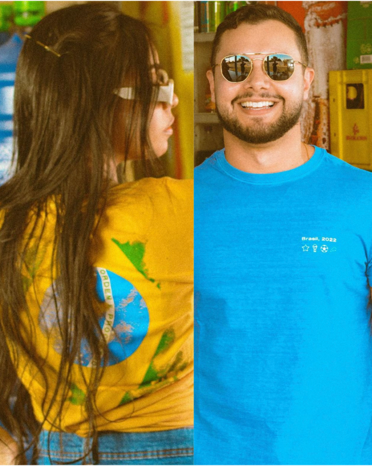 Marca acreana Papa lança coleção especial para Copa do Mundo e modelo viraliza; confira