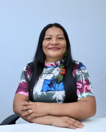 Me sinto honrada em juntamente com outras mulheres acreanas participar das atividades da COP27″ disse Francisca Arara.