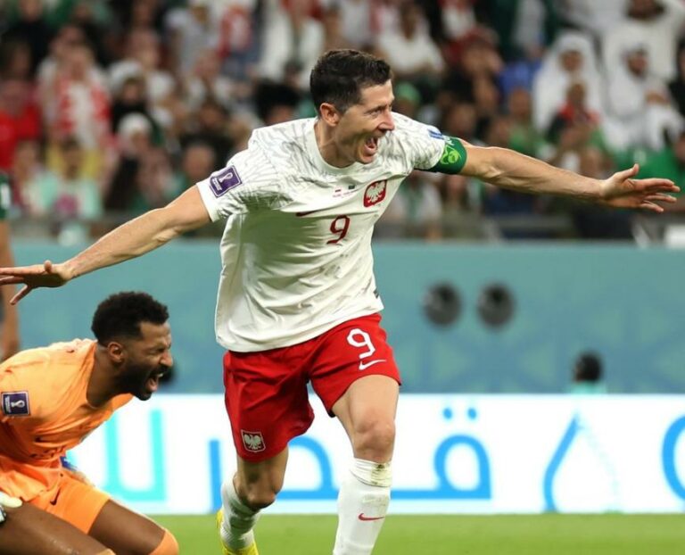 Polônia 2 x 0 Arábia Saudita – Lewandowski marca e garante sobrevida