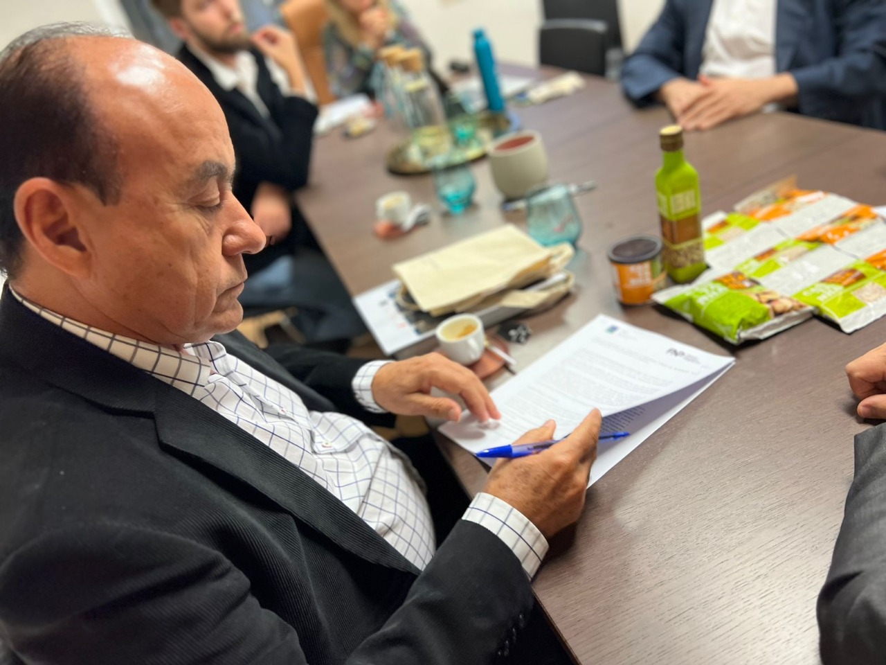 Bocalom assina parceria entre Brasil e Portugal representando a Frente Nacional de Prefeitos
