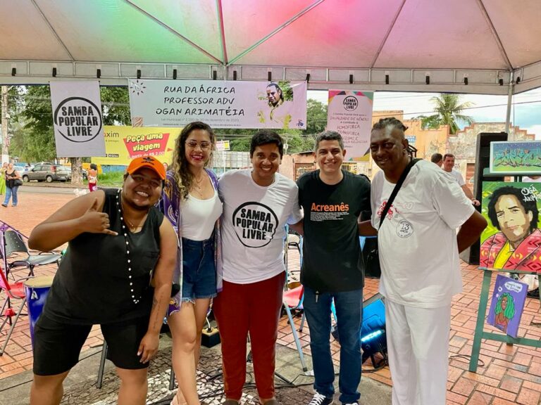 Calegário participa de Samba Popular Livre e faz pedido de reflexão