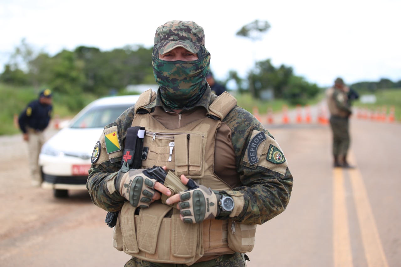Segurança faz cerco contra o crime organizado em Acrelândia e Plácido de Castro