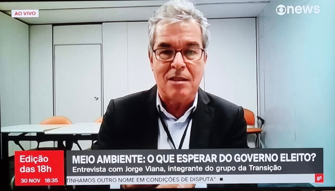 Jorge Viana avalia trabalhos da transição durante entrevista à Globo News