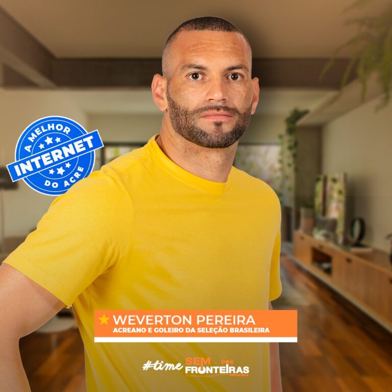 Acreano goleiro da Seleção Brasileira é embaixador oficial da Sem Fronteiras