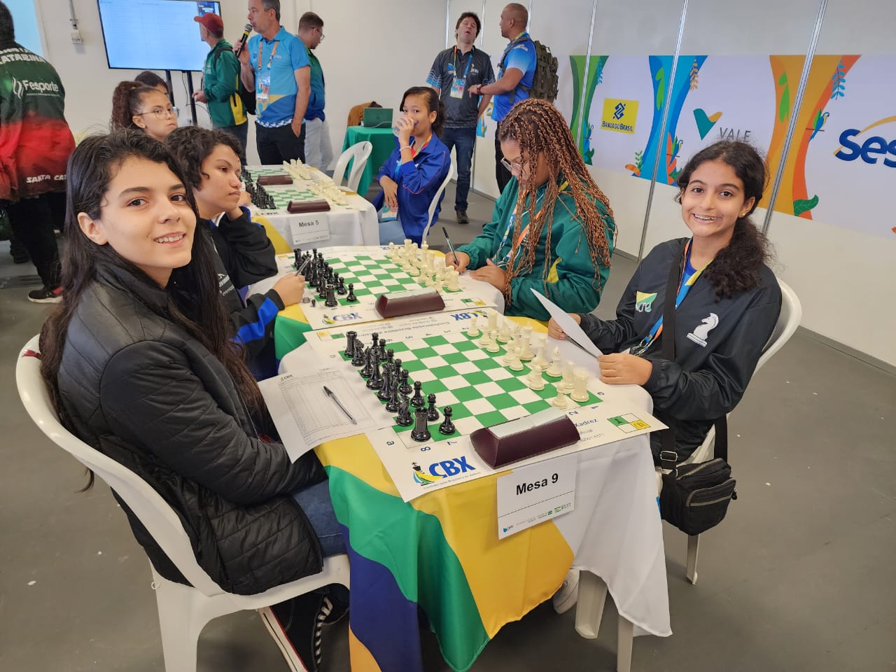 Atletas acreanos participam de competição de xadrez no Rio de Janeiro