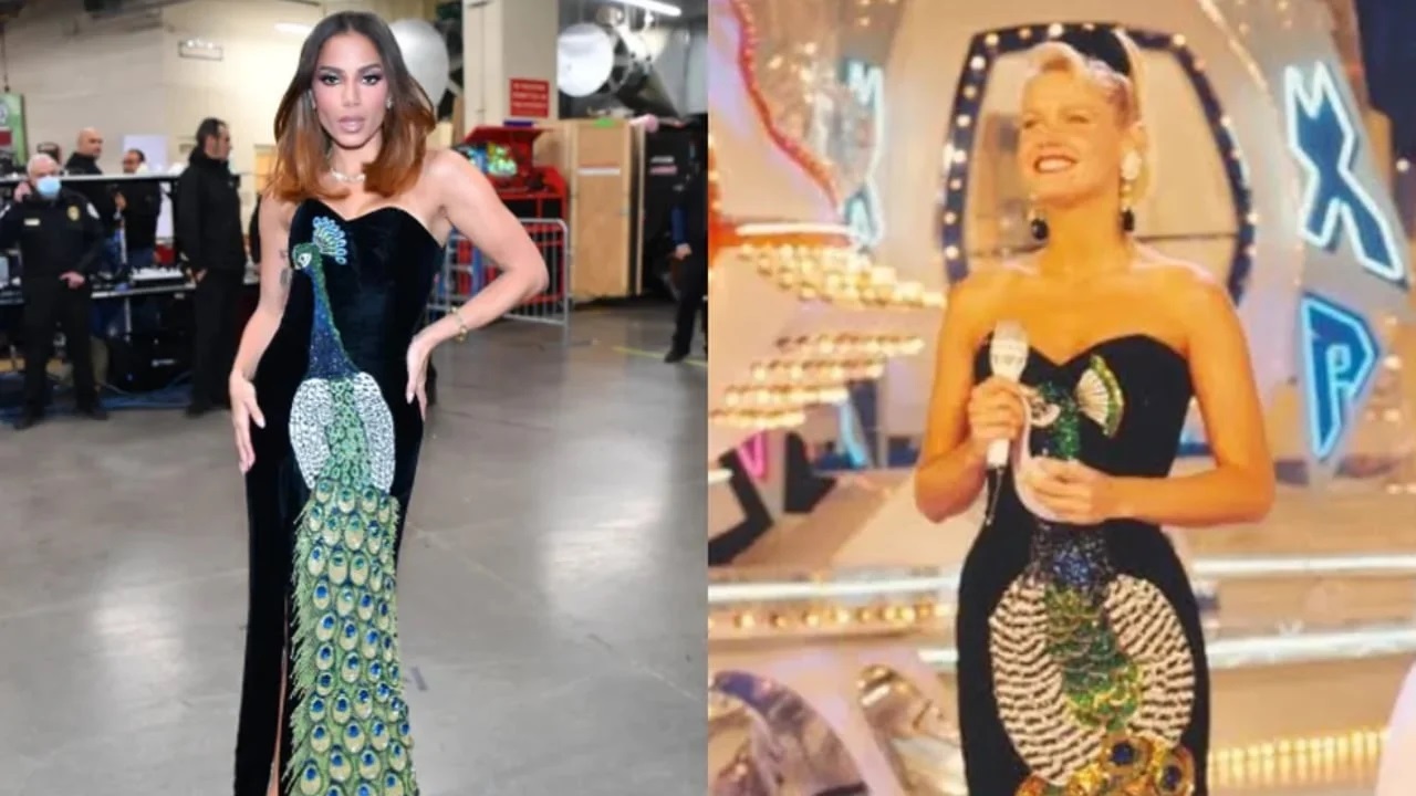 Anitta vira piada após imitar Xuxa no ‘Grammy Latino’