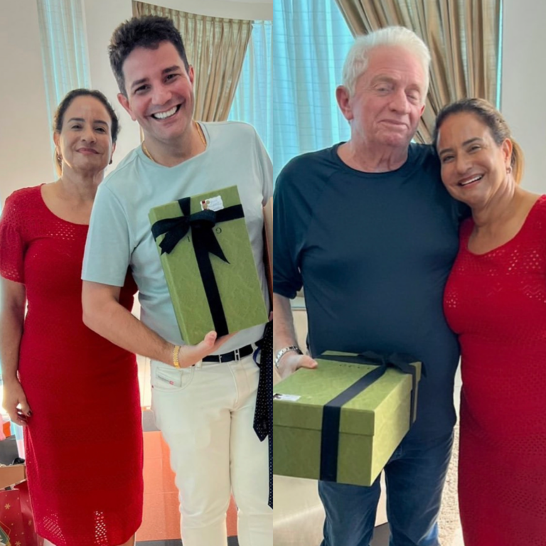 Gladson abre álbum de fotos do Natal com família reunida em Manaus; confira