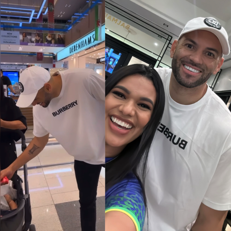 Após estreia na Copa, Weverton curte folga com família e Jéssica Ingrede no Catar; assista