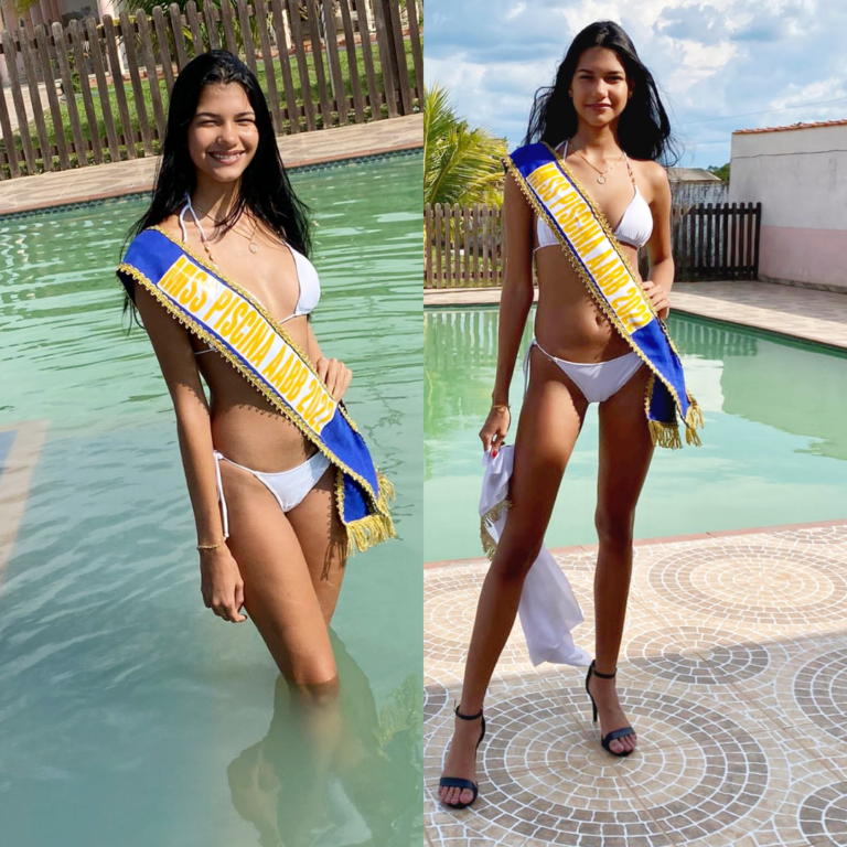 Quem é ela? Conheça Sheynna Gabriely, a nova Miss Piscina da AABB em Sena