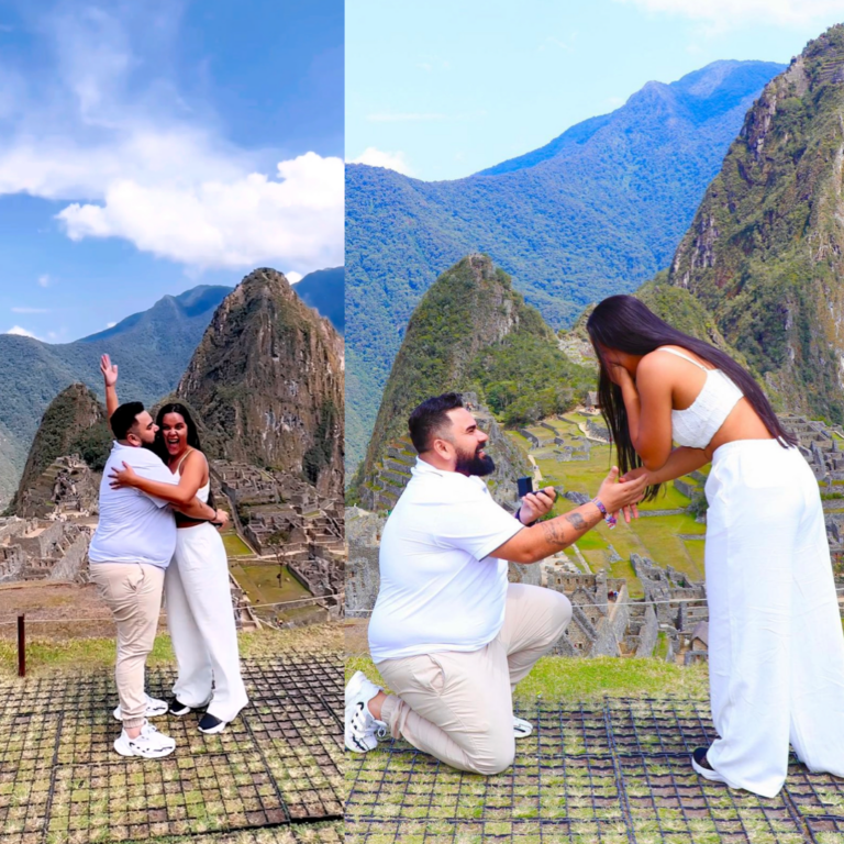 No Peru, fotógrafo acreano faz pedido de casamento emocionante a namorada; assista