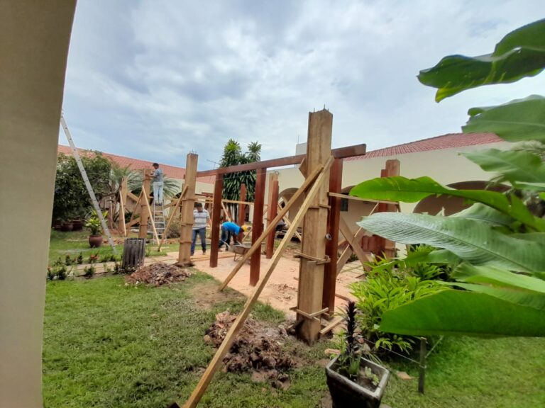 Com obras a todo vapor, governo vistoria reforma do Hospital da Criança