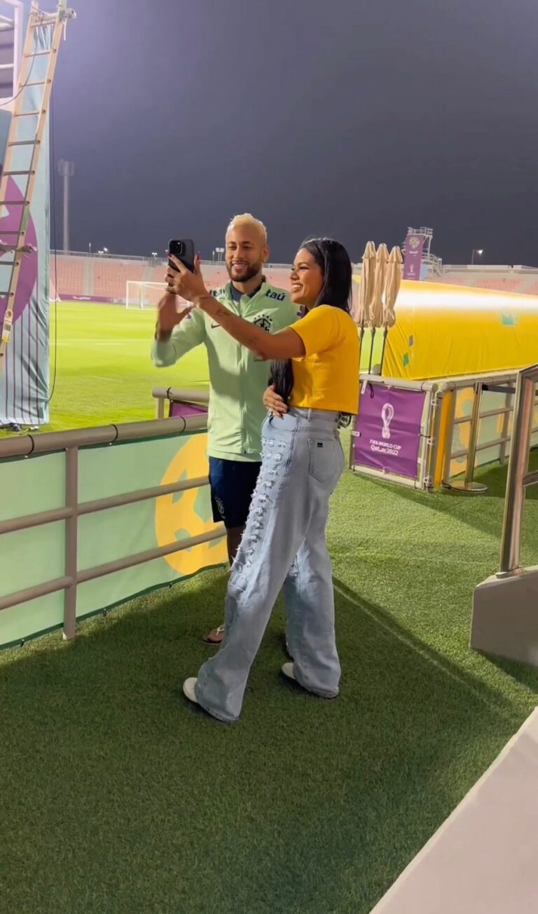Emocionante: acreana Jéssica Ingrede realiza sonho de encontrar Neymar; assista