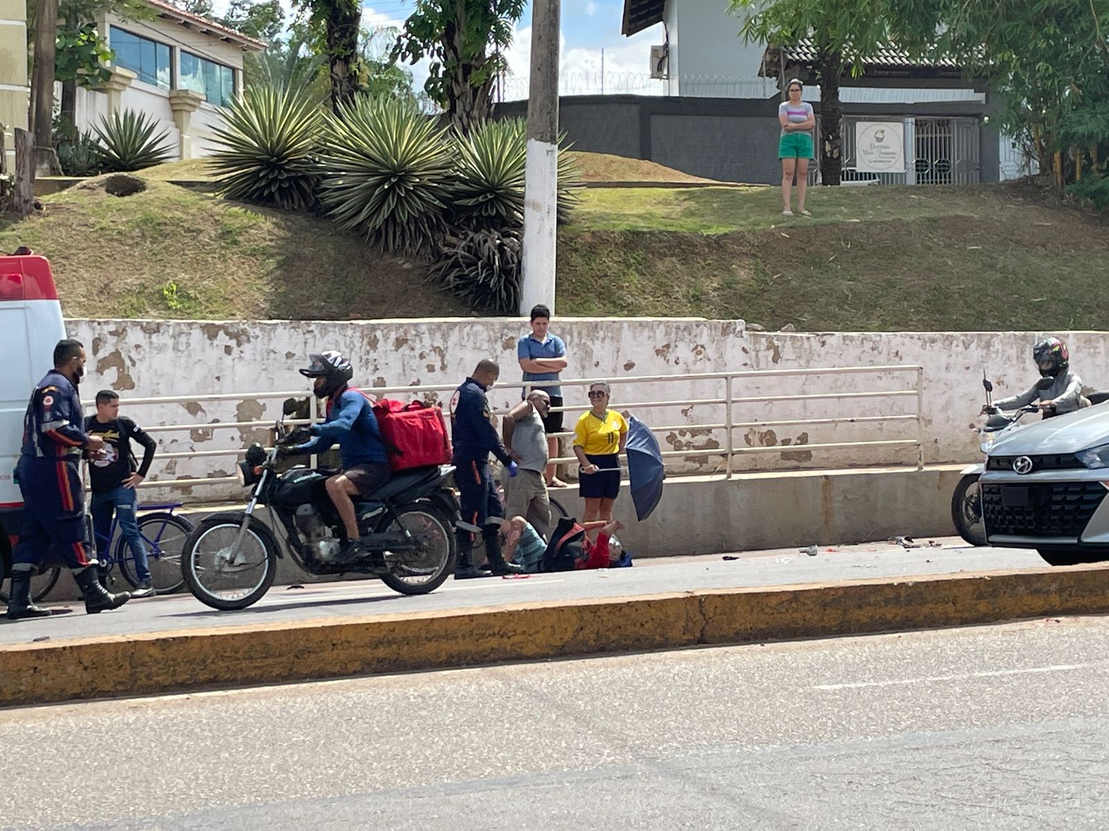 Na hora do jogo, dois acidentes graves são registrados em avenida de Rio Branco; FOTOS