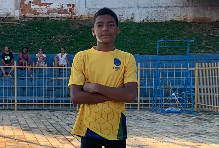 Nadador acreano de 11 anos tem o melhor tempo do Brasil na categoria Petiz