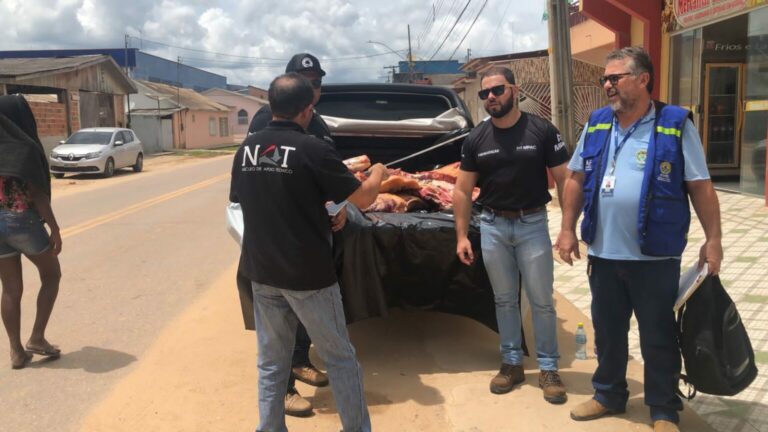 Tarauacá: MPAC realiza operação de combate a venda de carnes clandestinas