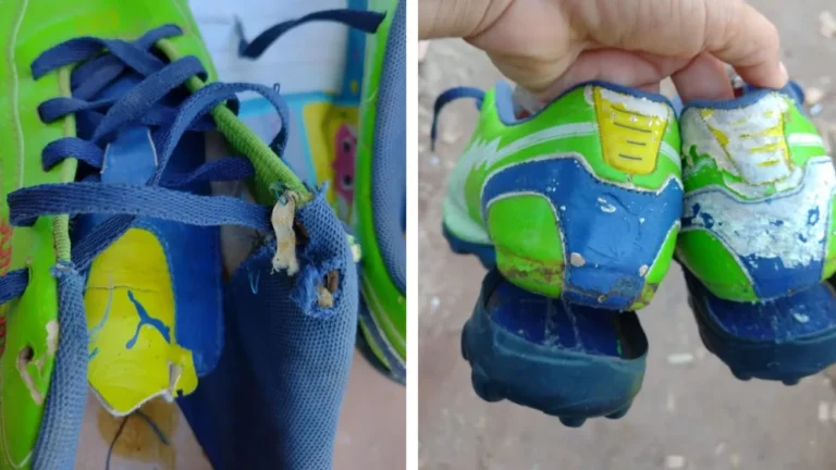 VÍDEO: menino fã de futebol escreve cartinha para ‘Papai Noel dos Correios’ e ganha chuteira rasgada e furada