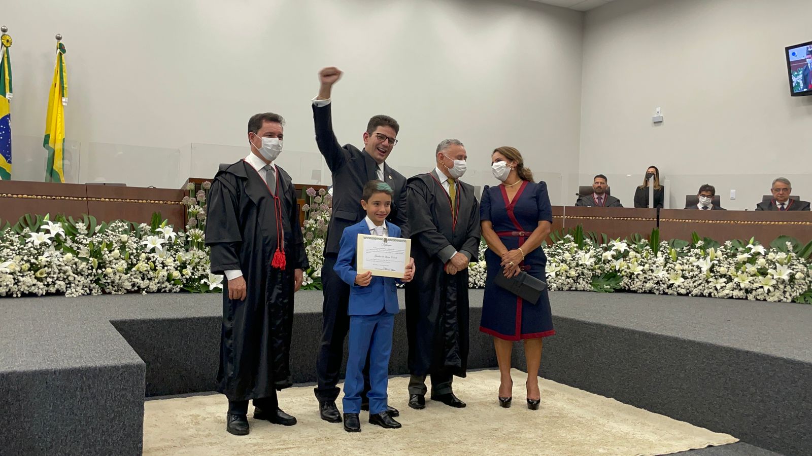 Diplomado, Gladson diz que vontade do povo foi feita: “Não questiono as urnas”