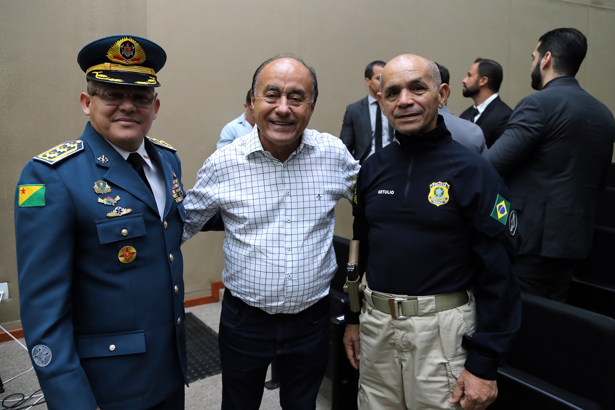 Prefeito de Rio Branco prestigia posse do novo superintendente regional da Polícia Federal do Acre