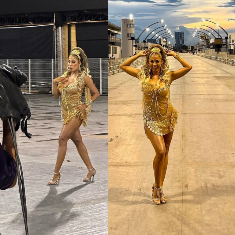 Vídeo: acreana Chayenne Crystine brilha no ensaio da Pérola Negra no Sambódromo em SP