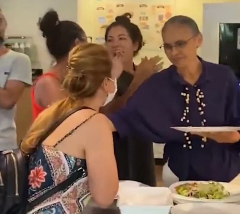 VÍDEO: Marina é ofendida por bolsonarista em restaurante, mas é defendida por clientes