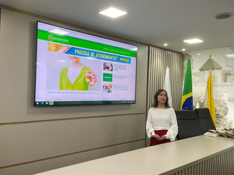Defensoria Pública faz coffee break para a imprensa e apresenta novo site do órgão