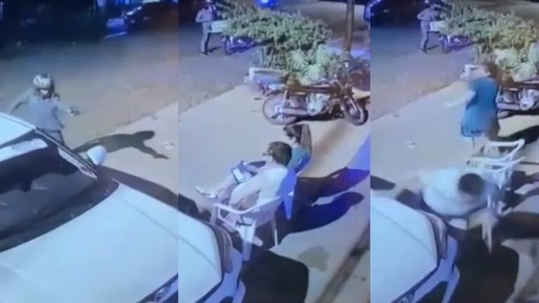 Sentado em frente de casa, advogado é alvejado com 15 tiros na fronteira; veja vídeo