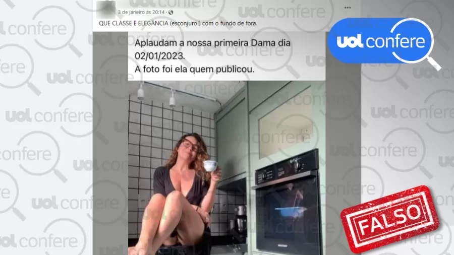 Janja não postou foto de camisola na cozinha; é outra mulher na imagem -  ContilNet Notícias
