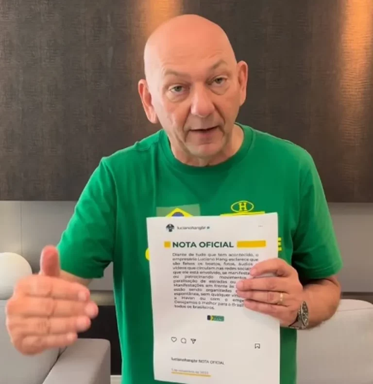 ‘Temos um presidente novo, vamos torcer para o piloto’, diz Luciano Hang