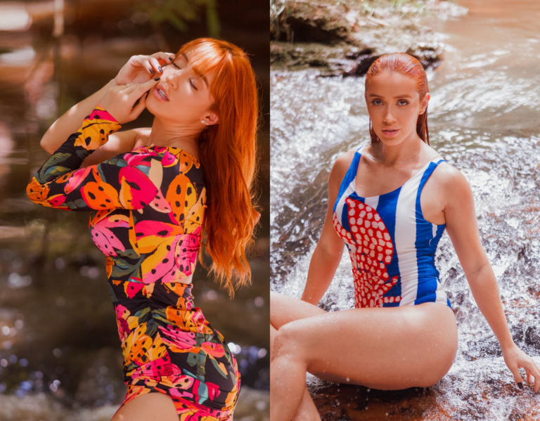 Juh Vellegas esbanja sensualidade em ensaio para a Farm e ferve as redes; VEJA FOTOS