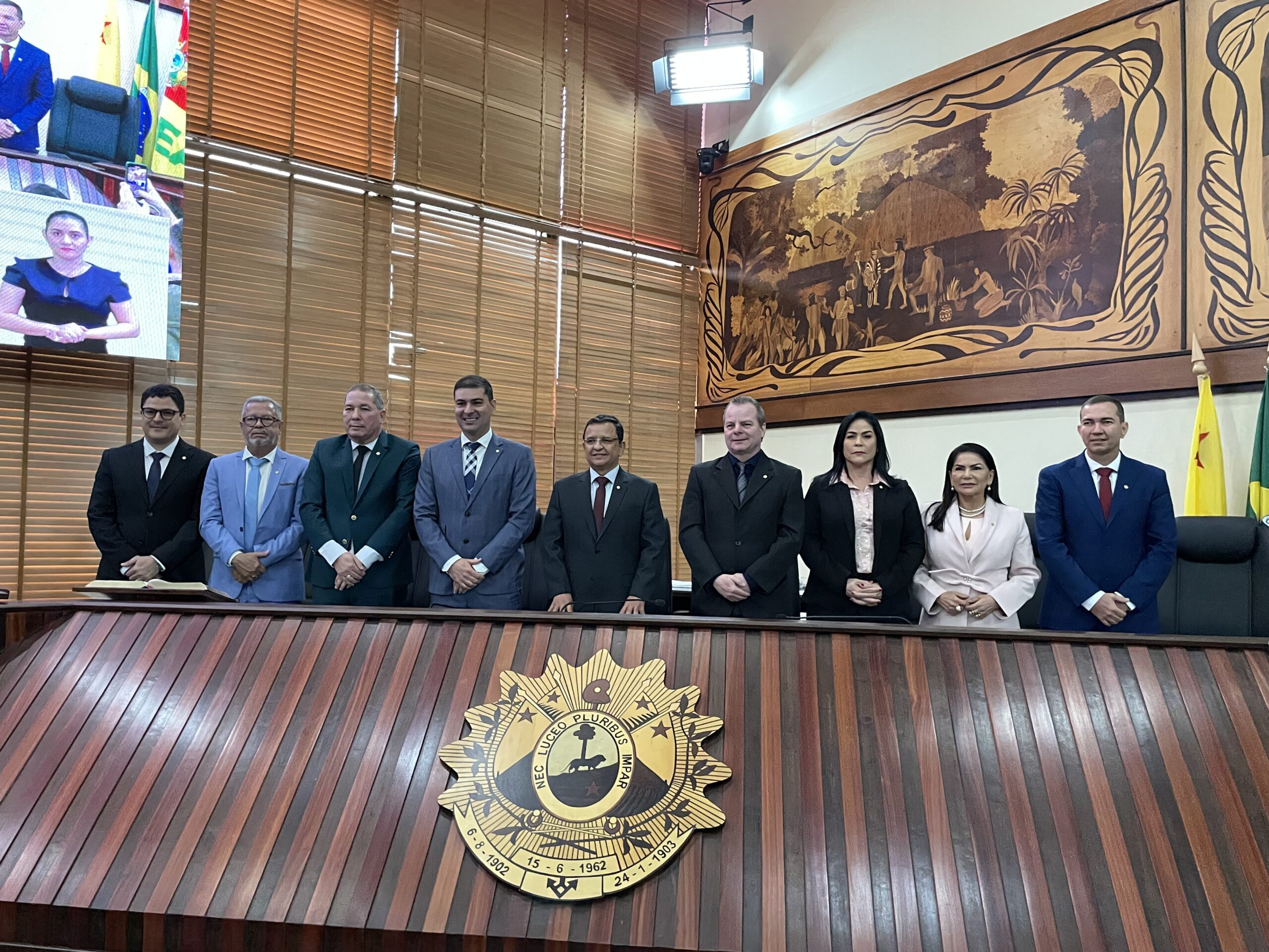 Gonzaga é eleito presidente da Aleac, e Pedro Longo, vice; conheça a nova mesa diretora