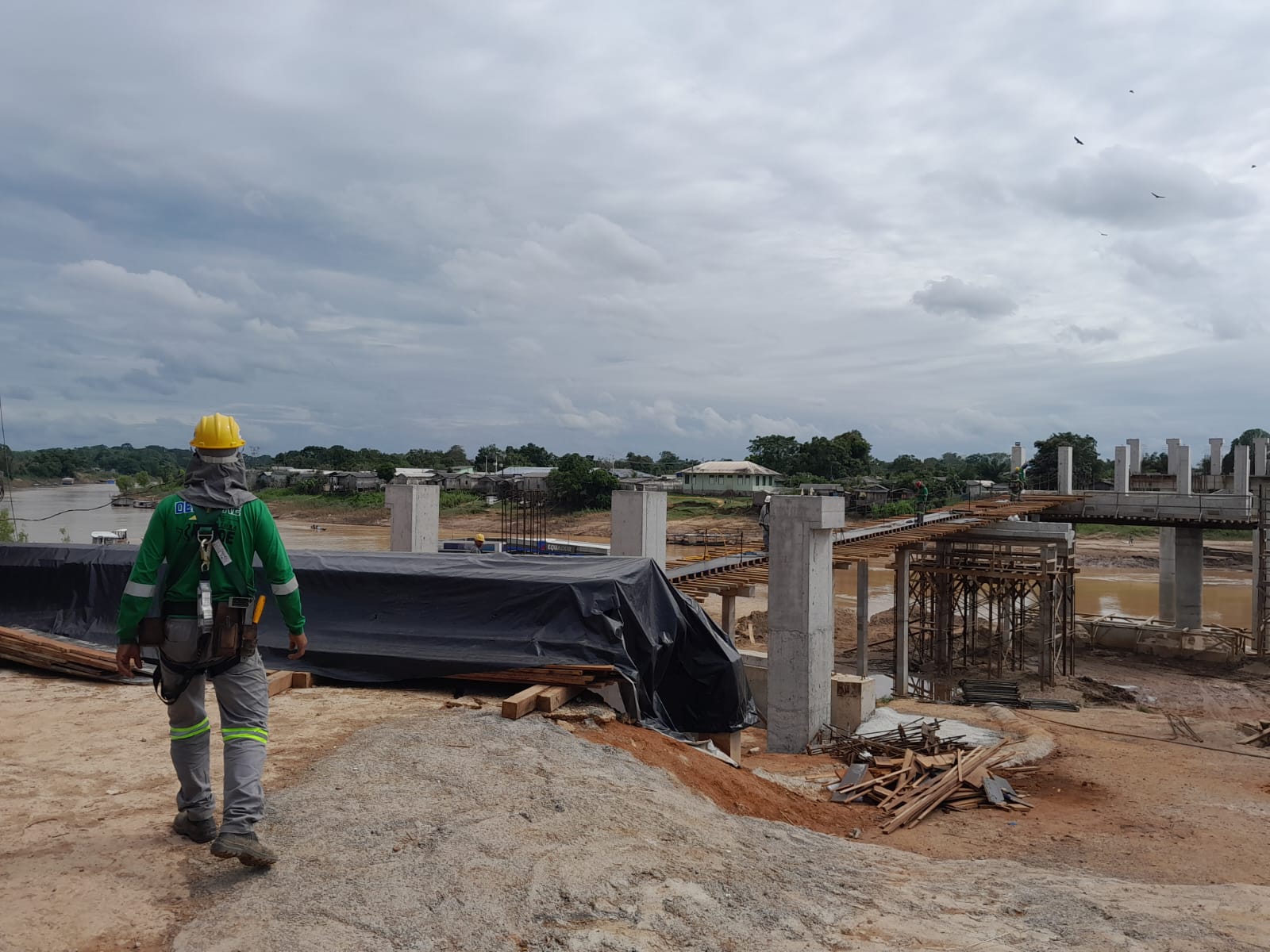 Obras da 2ª ponte de Sena avançam, e Governo já tem previsão para inauguração