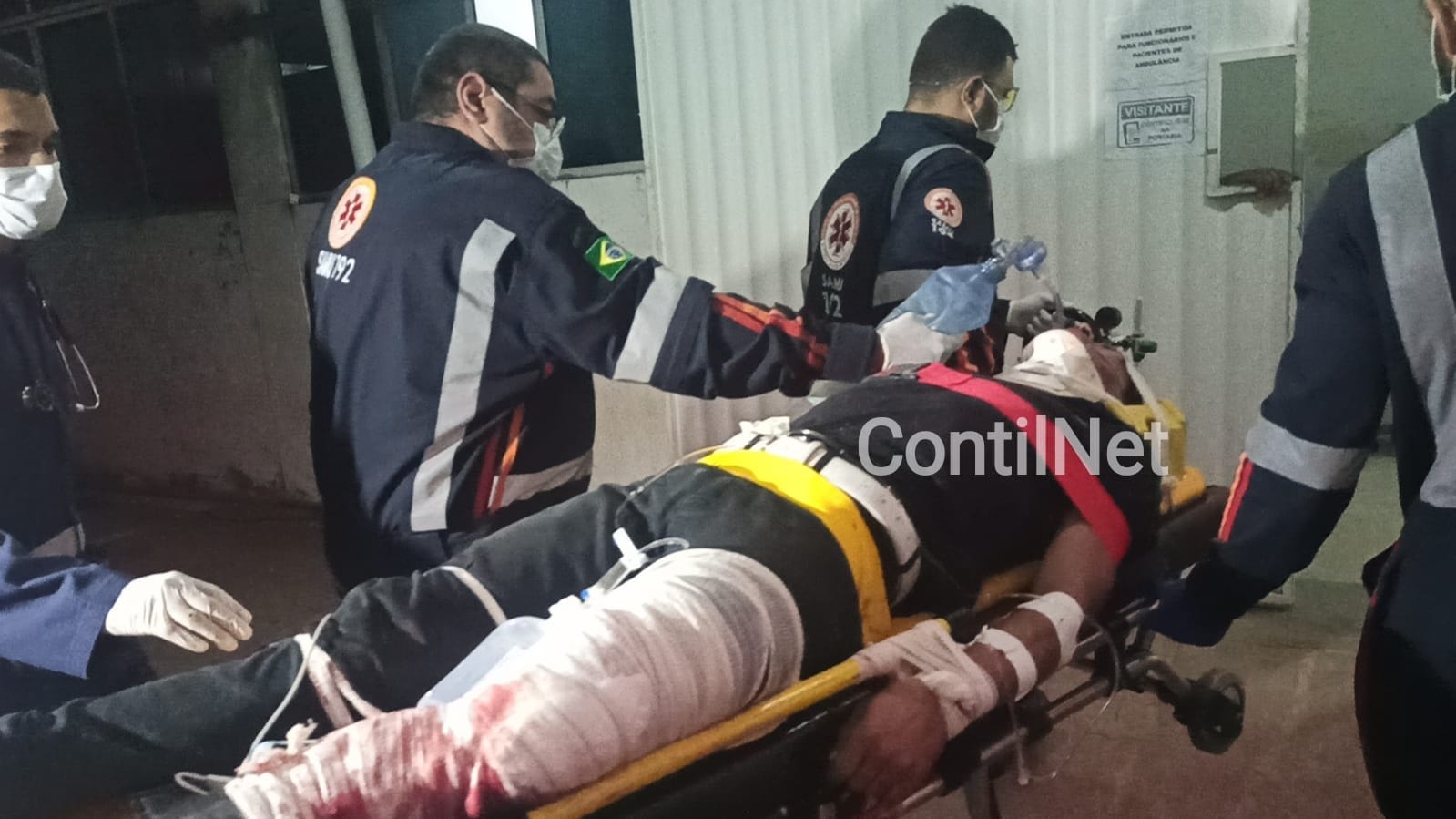 Colisão entre motos deixa motoboy gravemente ferido em Rio Branco