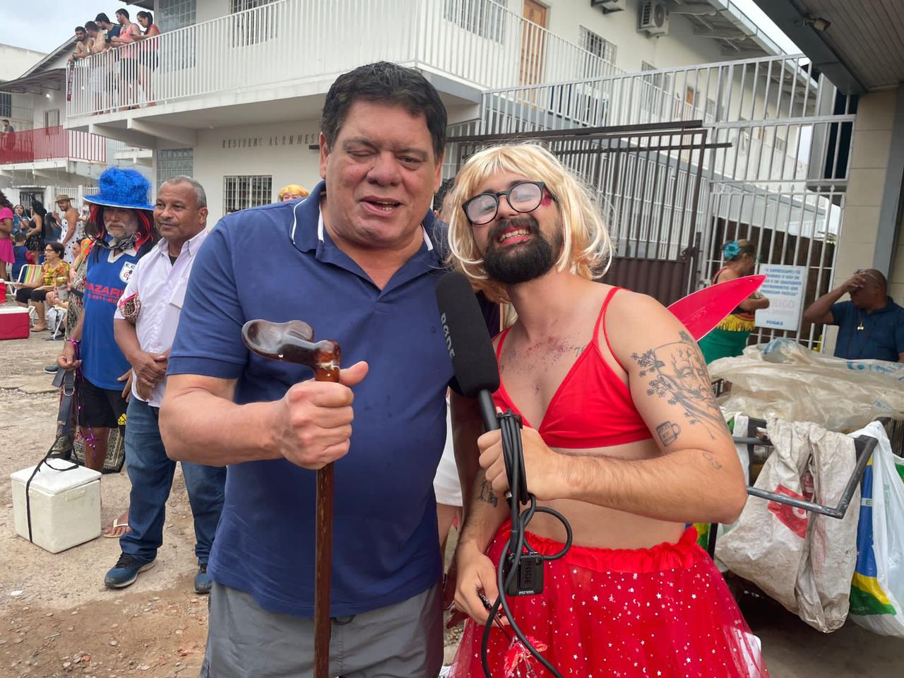 No Carnaval do Tucumã, Flaviano diz que desistiu de disputar cargos políticos