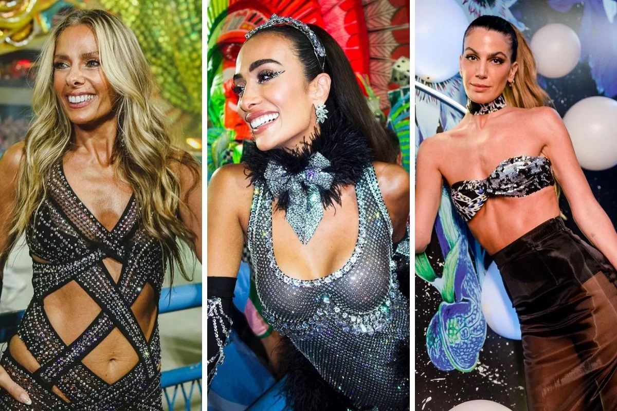 Modelos da Victoria Secret curtem camarote na Sapucaí, Carnaval 2018 no Rio  de Janeiro