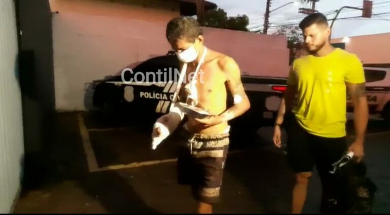 Em Rio Branco, homem que teve o corpo “pipinado de faca” deu nome falso e acabou preso