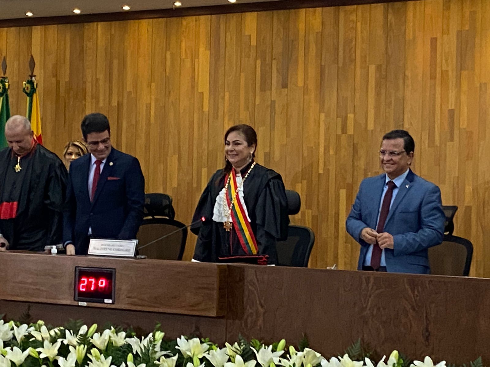 Desembargadora Waldirene Cordeiro se despede da presidência do TJAC