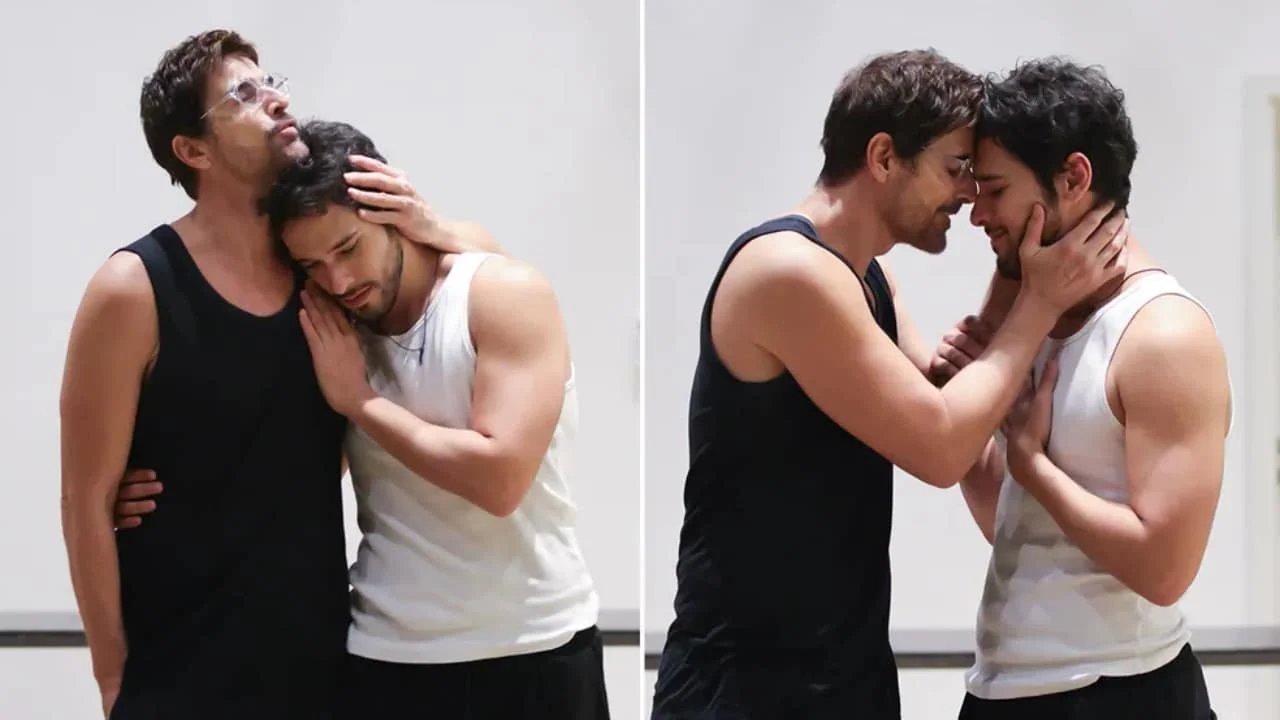 Reynaldo Gianecchini e Bruno Fagundes vivem romance