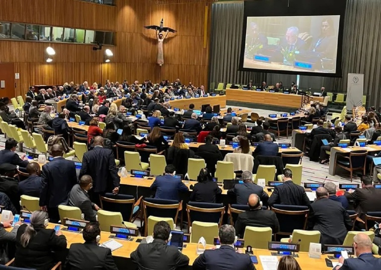 Marfisa participa em Nova York de debates da ONU sobre desperdícios de água
