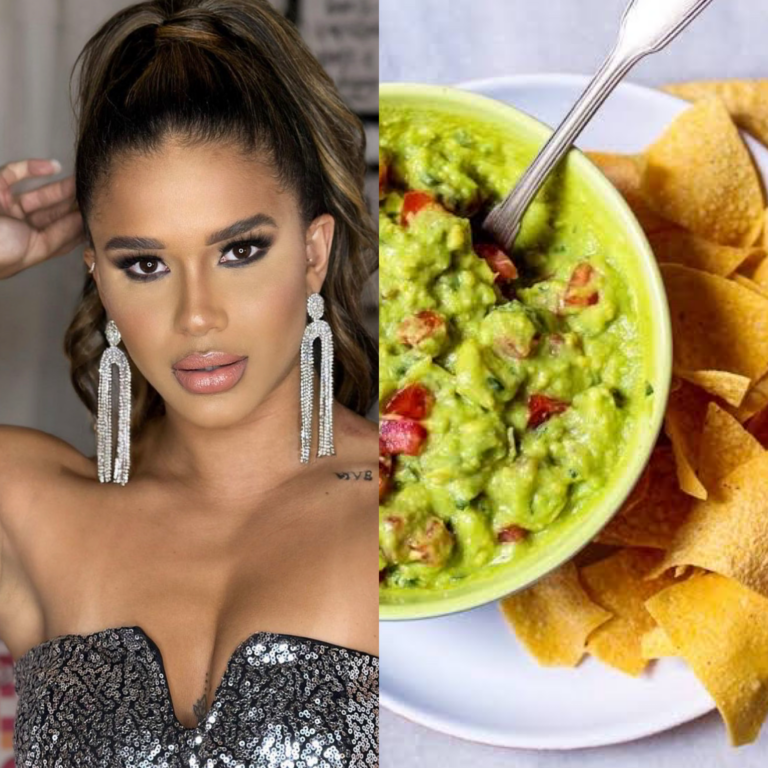 Influenciadora Iasmyne Sampaio surge fazendo guacamole e incentiva: ”Prática e fácil”