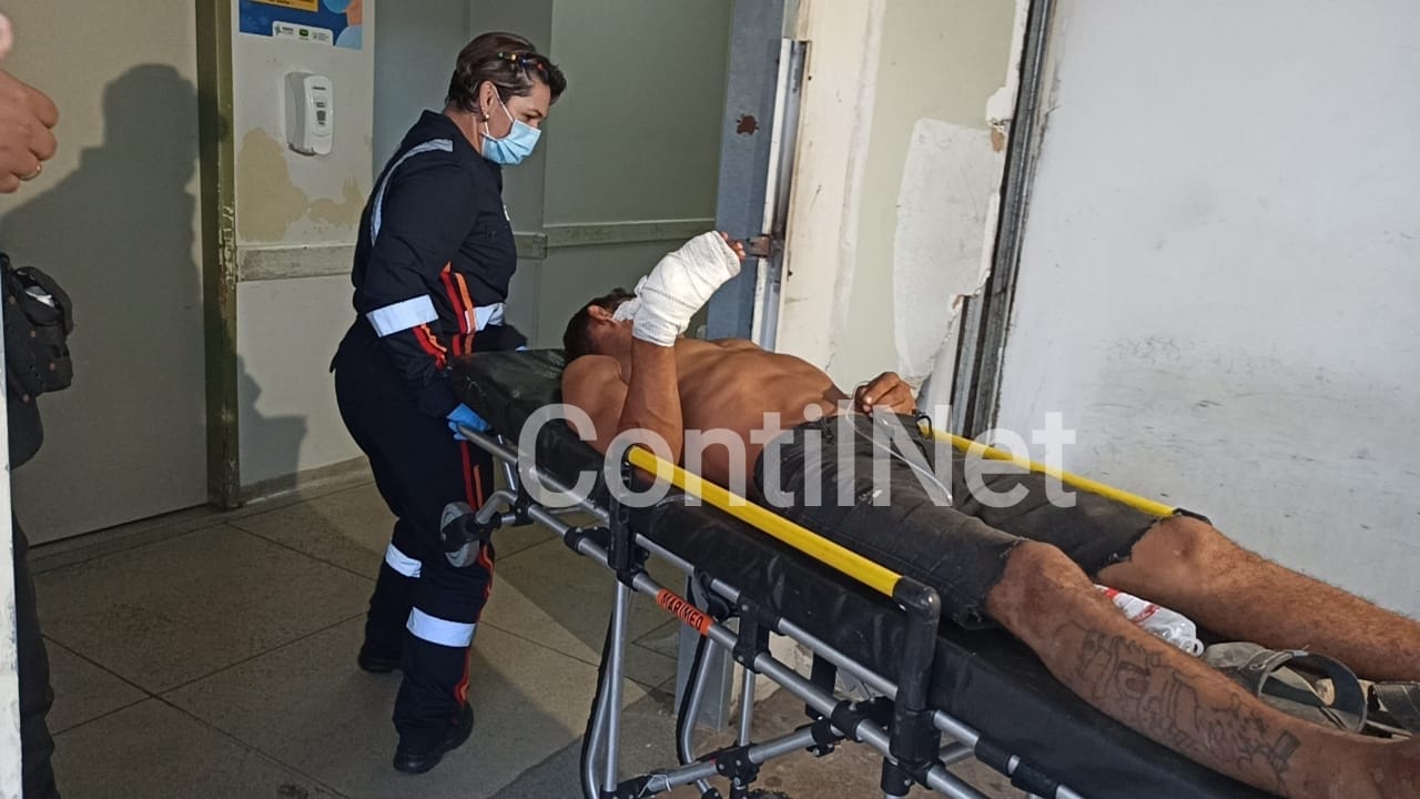 Condenado pelo tribunal do crime, homem leva tira na mão e é agredido com golpes de ripa em Rio Branco