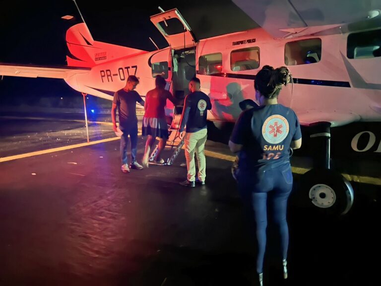 Aeródromo de Feijó recebe o primeiro voo aeromédico noturno