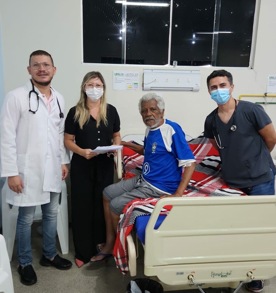 Famoso radialista que estava pelas ruas de Rio Branco irá para o Lar dos Vicentinos