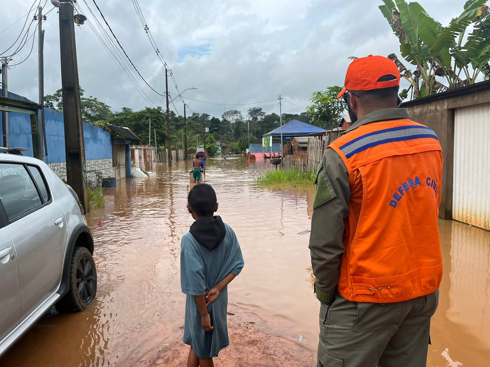 Chove em Rio Branco 70% do que era esperado para o mês; previsão é de mais enxurradas