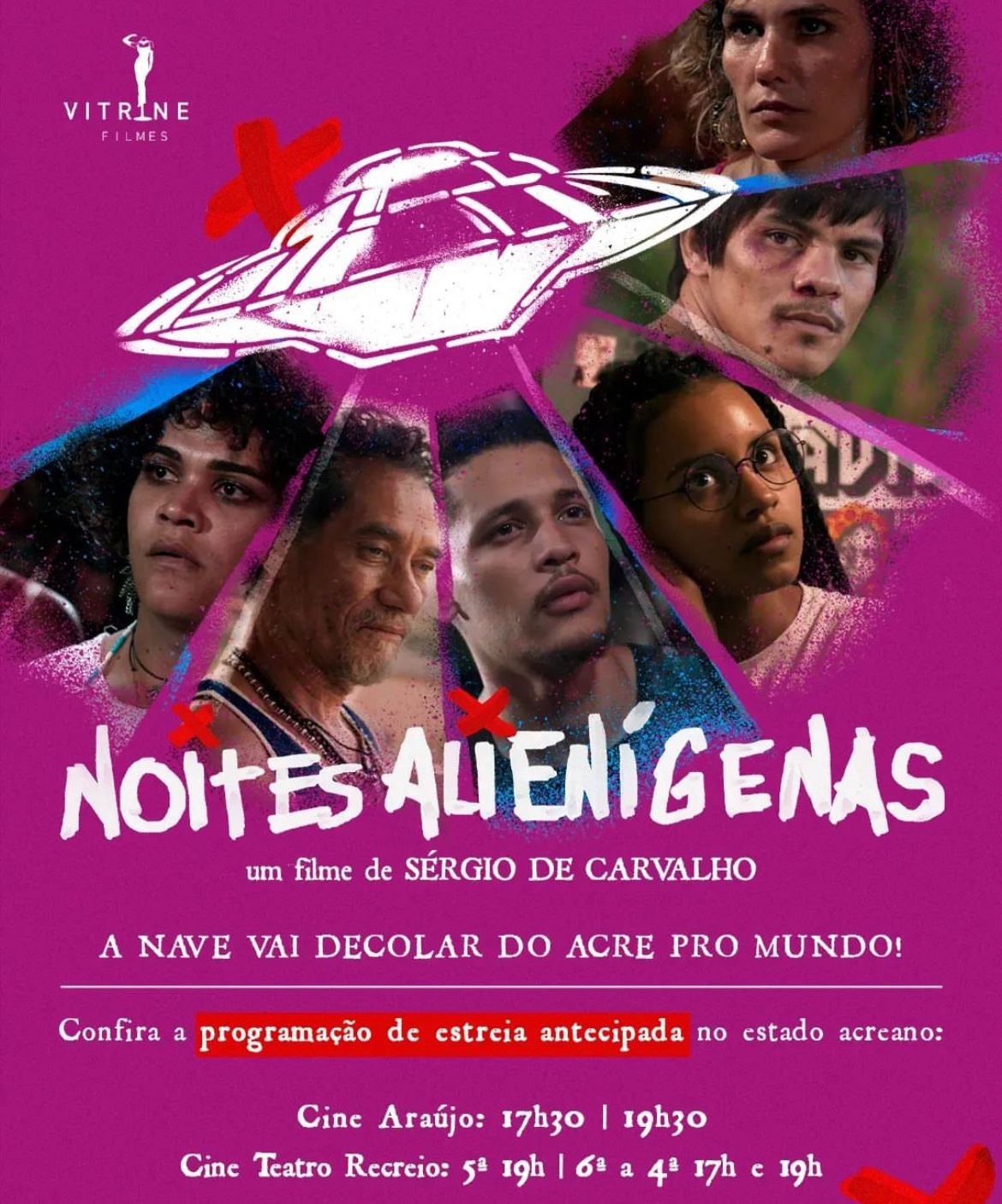 Filme acreano ‘Noites Alienígenas’ estreia nos cinemas de Rio Branco; saiba como assistir