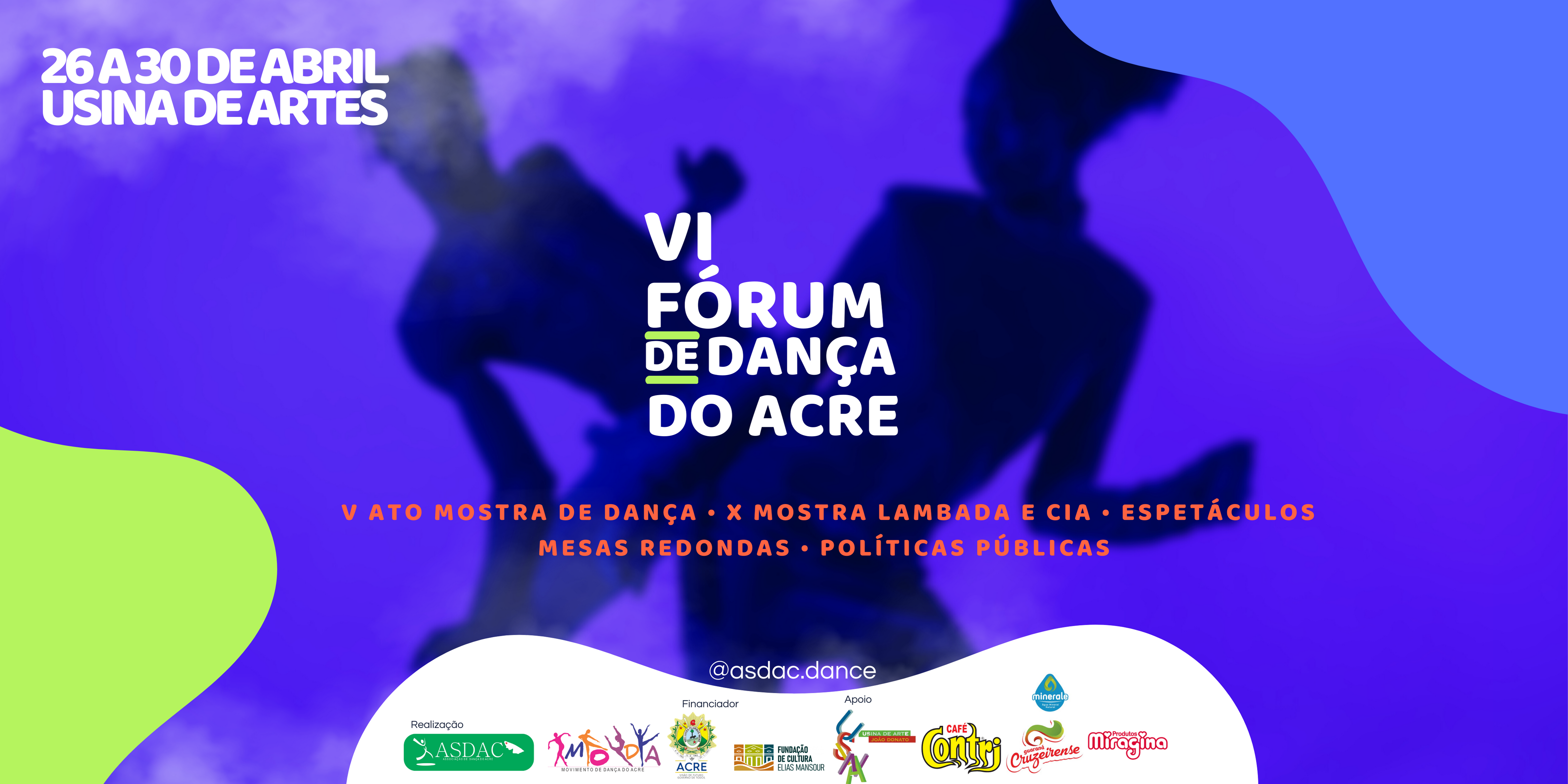 Fórum celebra Dia Internacional da Dança com temática Intérprete-Criador