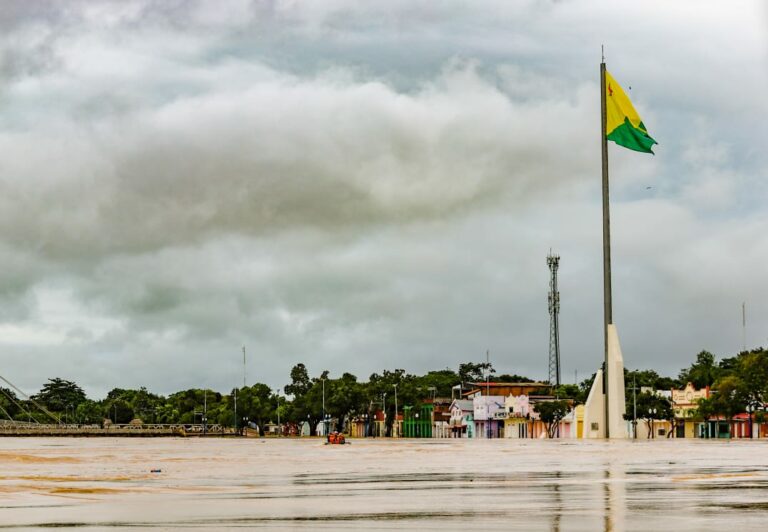 Rio Acre apresenta estabilidade e se mantém nos 17,72 metros na capital