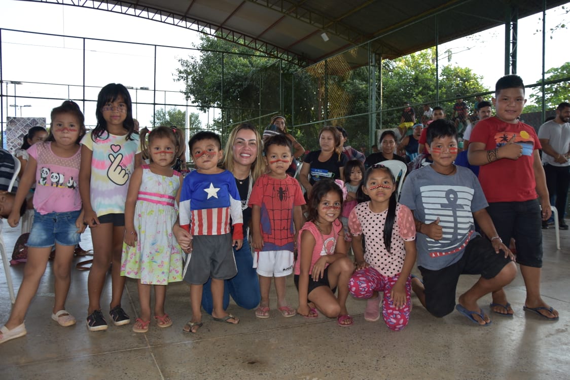 Brasiléia celebra Dia dos Povos Indígenas com festival de cultura na quadra do bairro Leonardo Barbosa